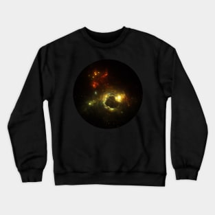 Fiery Space Vortex Crewneck Sweatshirt